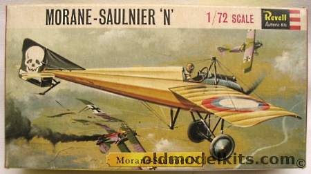 Revell 1/72 Moraine Saulnier N Monoplane Fighter - Great Britain Issue, H644 plastic model kit